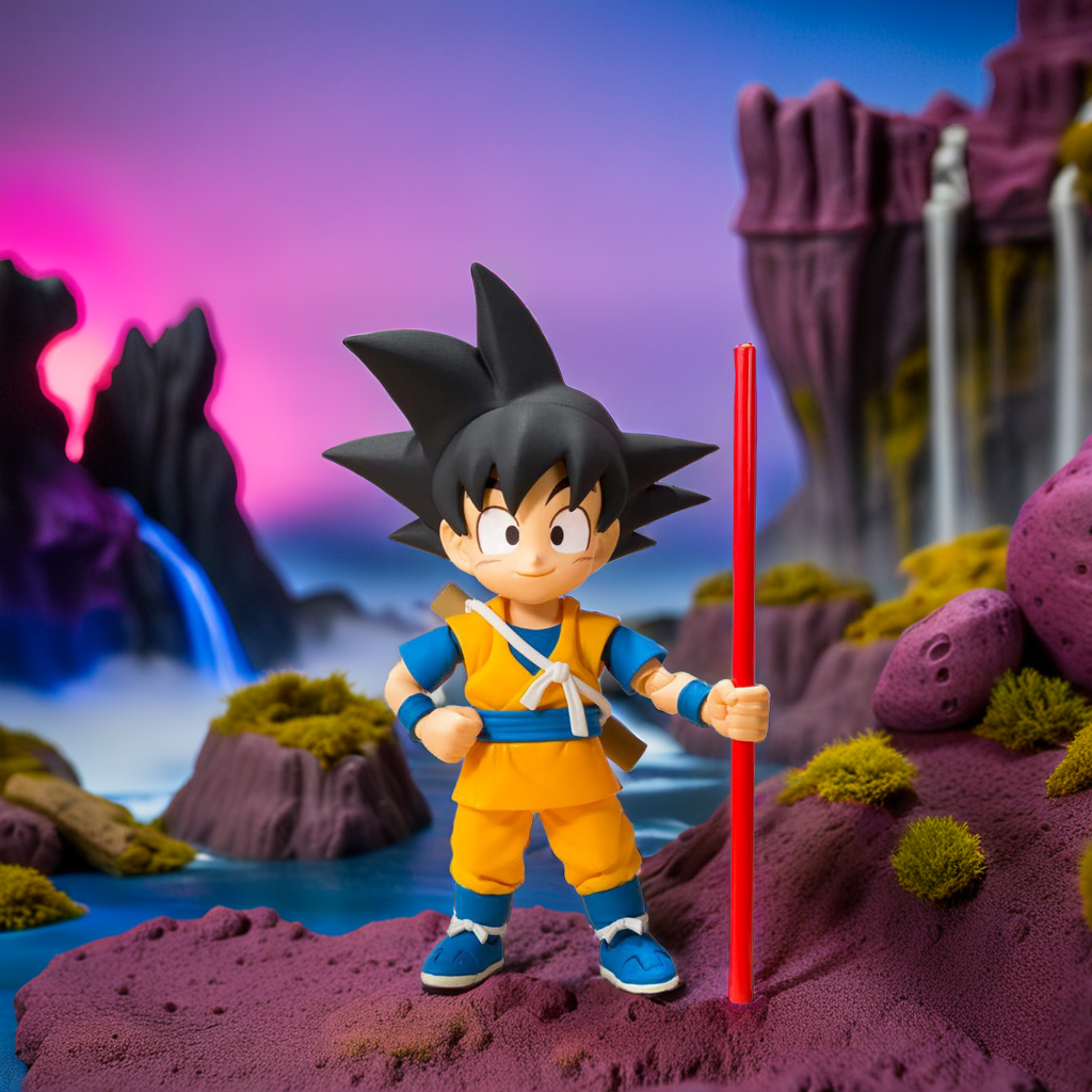 TAMASHII NATIONS - Dragon Ball DAIMA - Son Goku (Mini) -DAIMA- Bandai Spirits S.H.Figuarts Action Figure