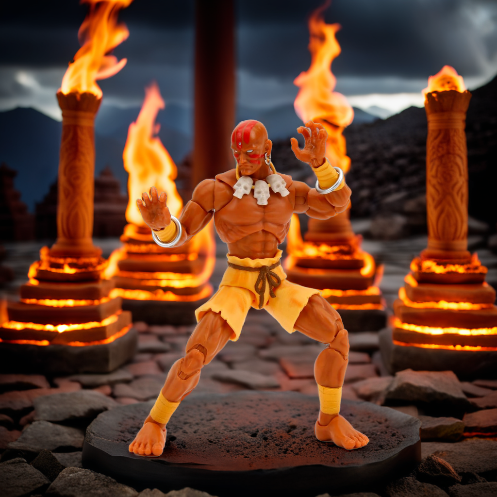 JADA 6'' STREET FIGHTER - DHALSIM (34220)