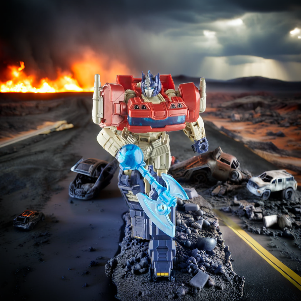 Transformers Toys Studio Series Deluxe Transformers: One 112 Optimus Prime, 4.5-inch Converting Action Figure, 8+