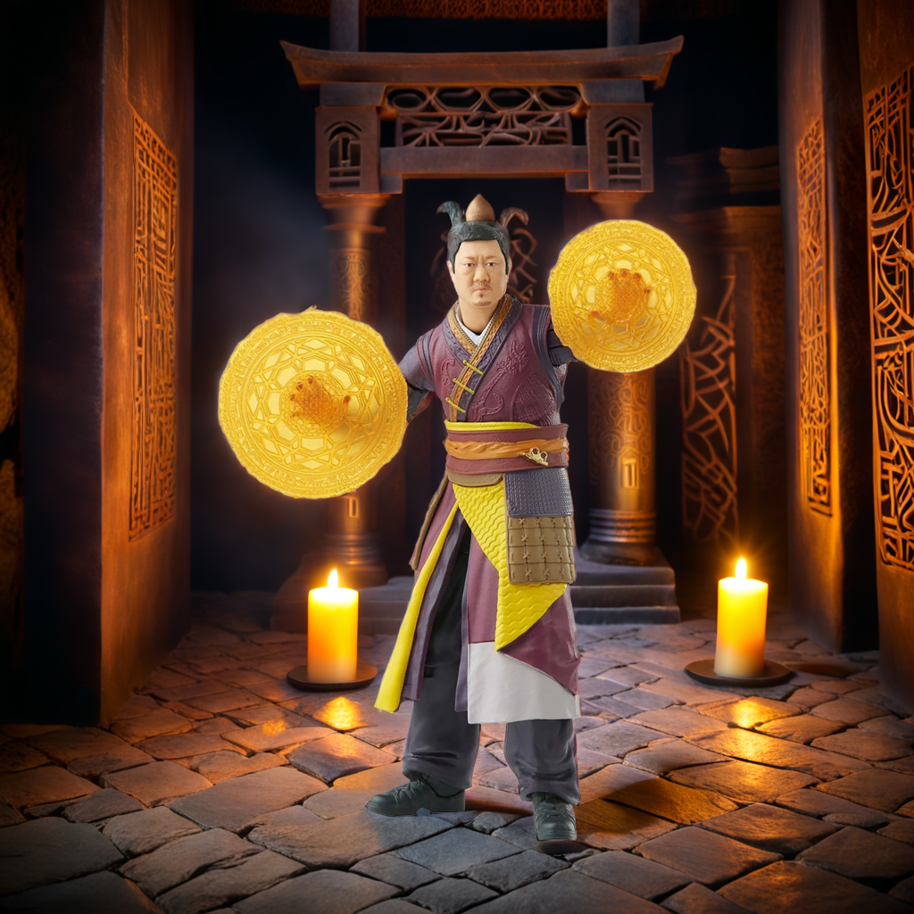 Marvel Legends Series Doctor Strange in The Multiverse of Madness 6-inch Collectible Wong Cinematic Universe Action Figure Toy, 4 Accessories and 1 Build-A-Figure Part