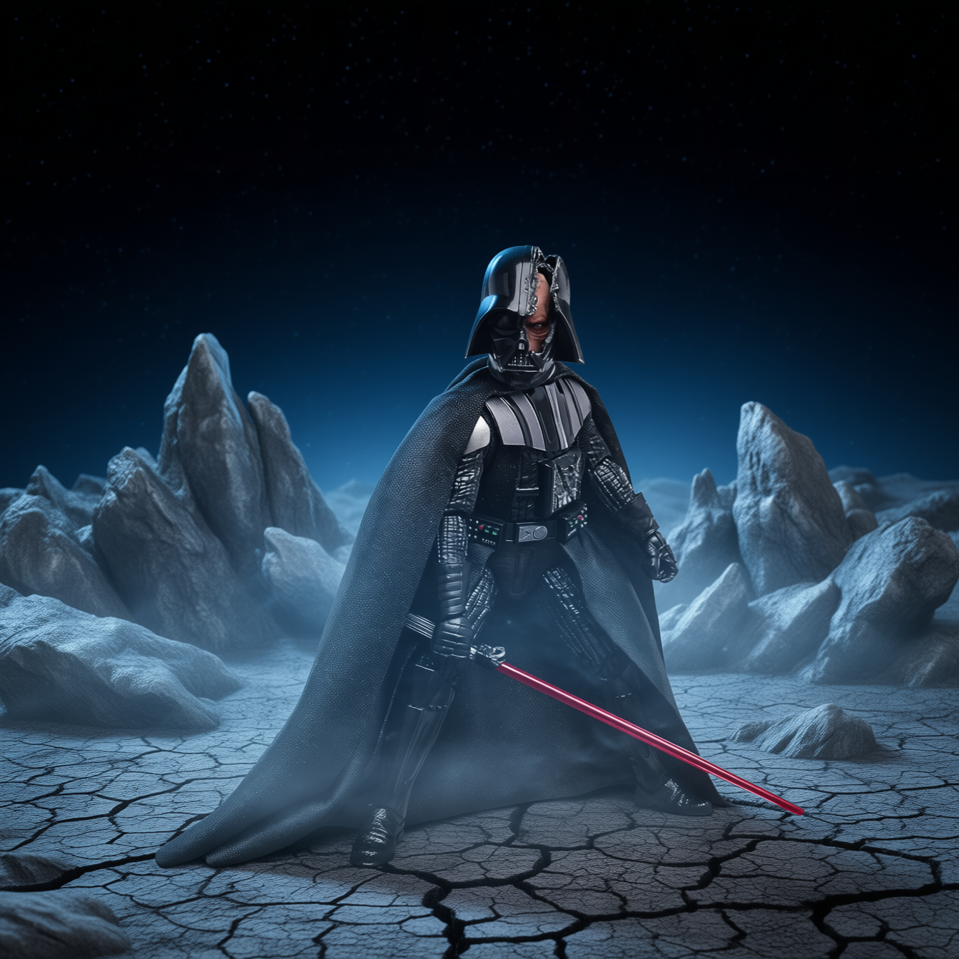 STAR WARS The Black Series Darth Vader (Duel’s End), OBI-Wan Kenobi Premium Collectible 6 Inch Action Figure