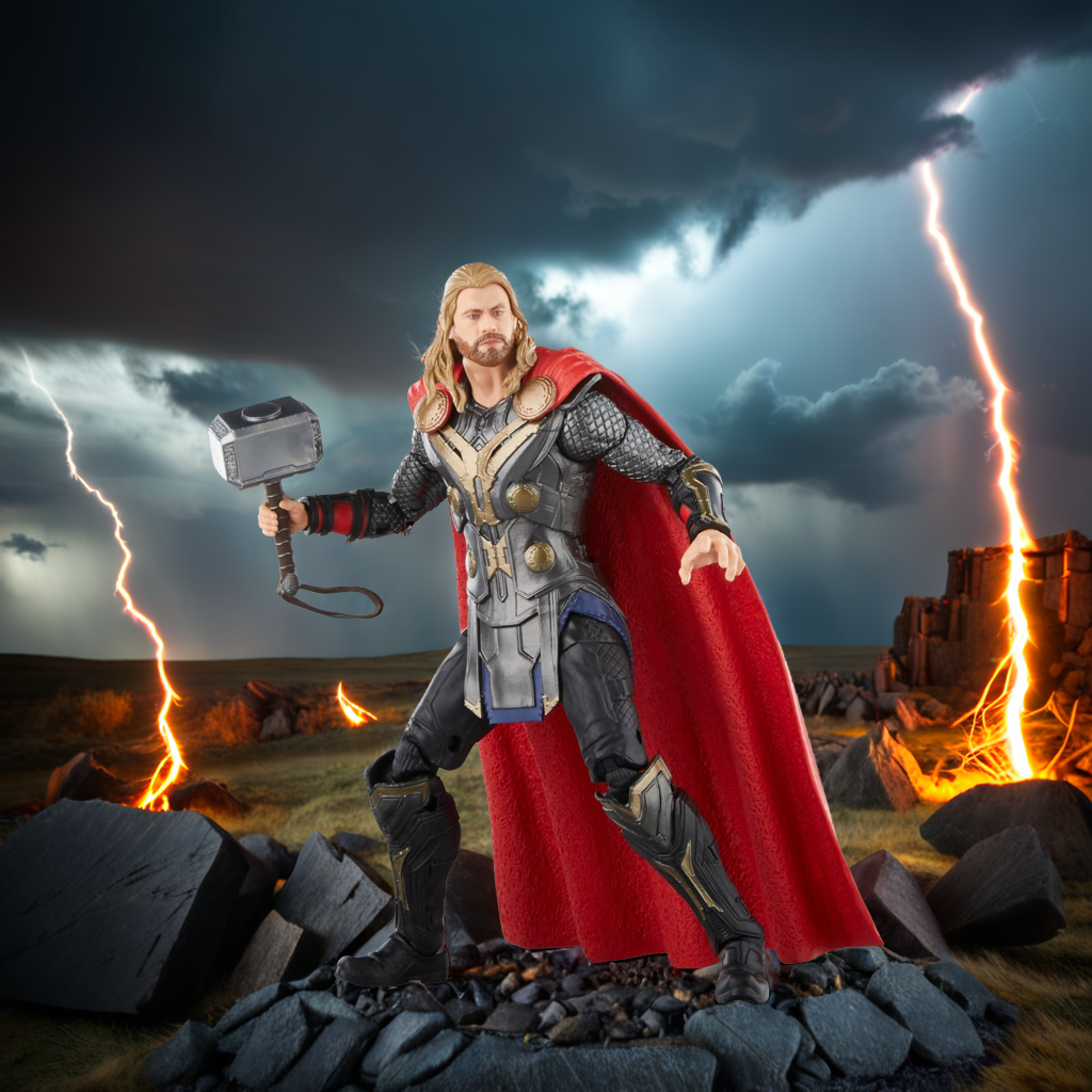 Marvel Hasbro Legends Series Thor, Thor: The Dark World Collectible 6 Inch Action Figures, Legends Action Figures